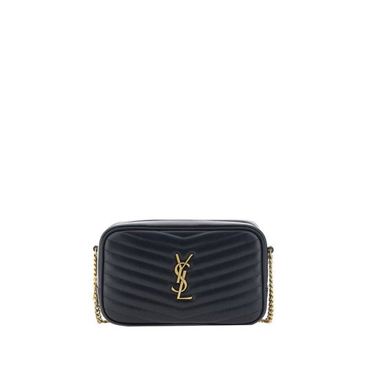 Saint Laurent Black Calf Leather Bos Taurus Shoulder Bag Saint Laurent Xosier