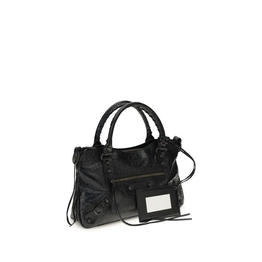 Balenciaga Black Lamb Ovis Aries Aries Shoulder Bag Balenciaga