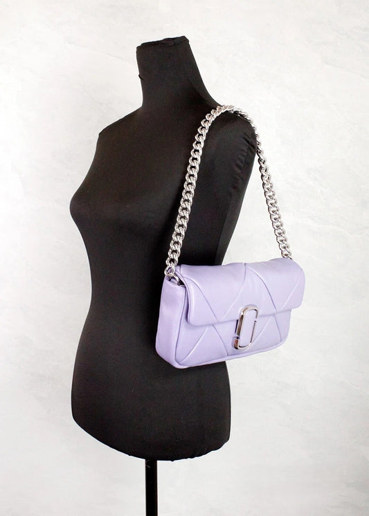 Sac à bandoulière Marc Jacobs The J Marc Daybreak en cuir matelassé losanges