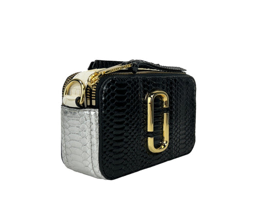 Sac bandoulière The Snapshot de Marc Jacobs en peau de serpent