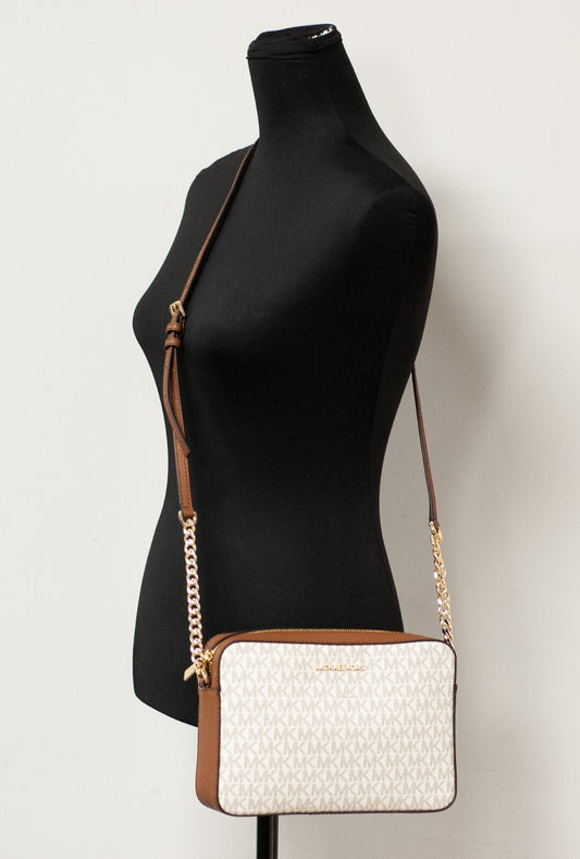 Sac bandoulière Michael Kors Jet Set grand format pour femme