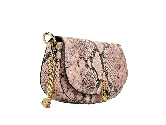 Michael Kors Mila Kleine Schlangenleder Messenger Umhängetasche