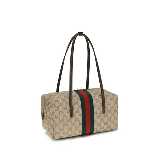 Gucci Beige Cotton Handbag Gucci