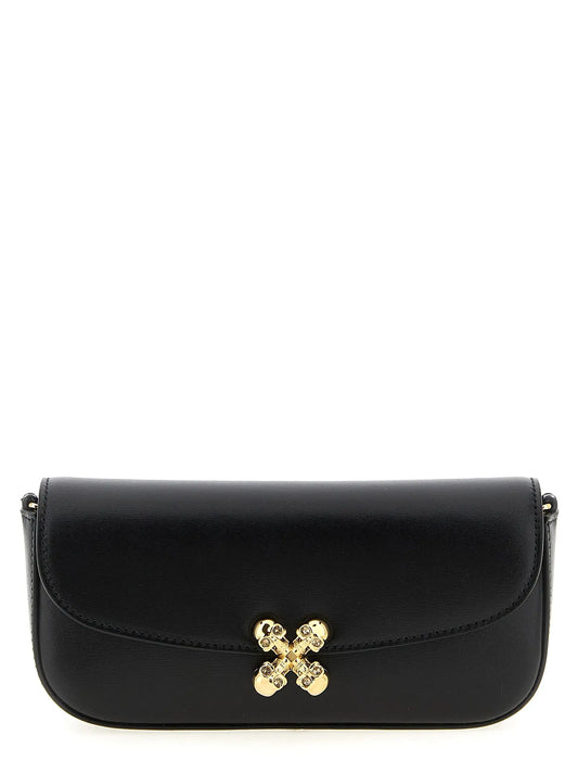 Alexander McQueen Black Calfskin Crossbody Bag Alexander McQueen