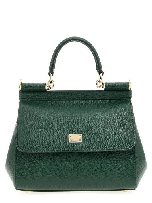 Dolce & Gabbana Bicolor Calfskin Handbag Dolce & Gabbana