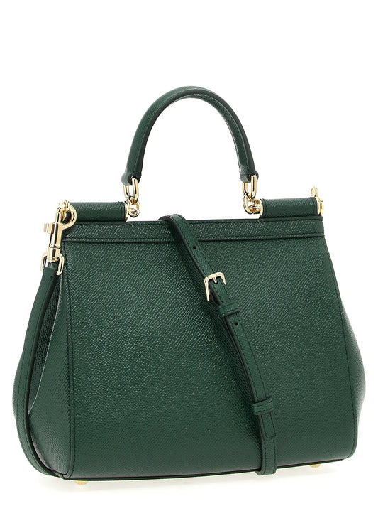 Dolce & Gabbana Bicolor Calfskin Handbag Dolce & Gabbana