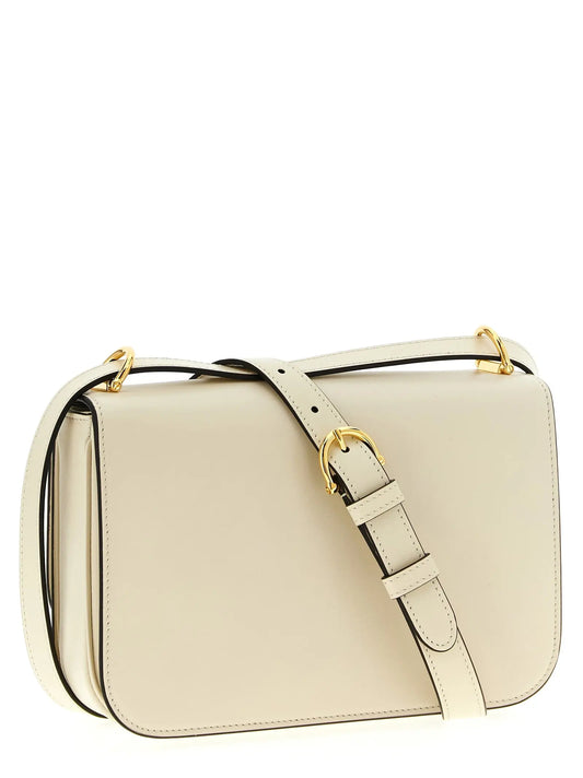 Gucci White Calfskin Shoulder Bag Gucci