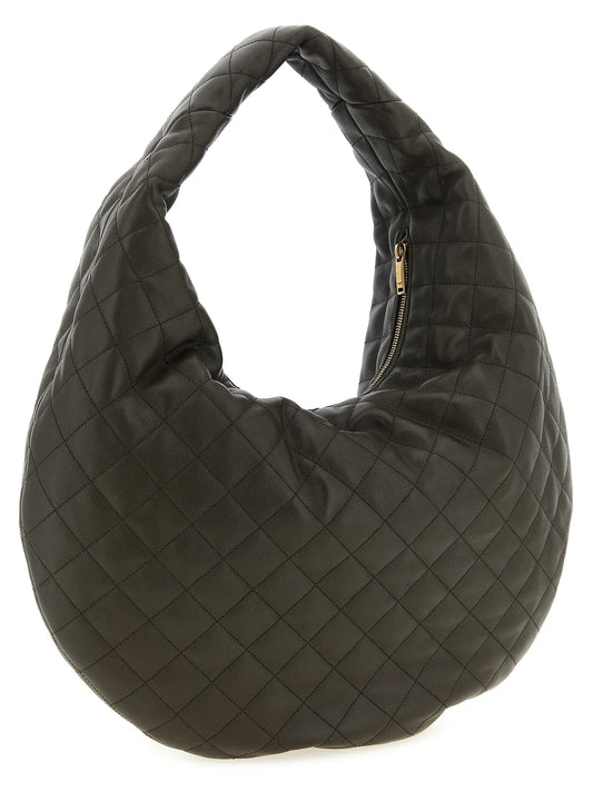 Saint Laurent Brown Lamb Leather Shoulder Bag Saint Laurent