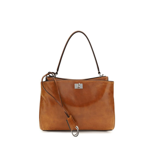 Balenciaga Brown Lamb Ovis Aries Aries Handbag Balenciaga Xosier