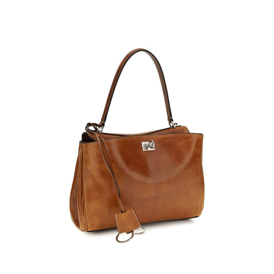 Balenciaga Brown Lamb Ovis Aries Aries Handbag Balenciaga Xosier