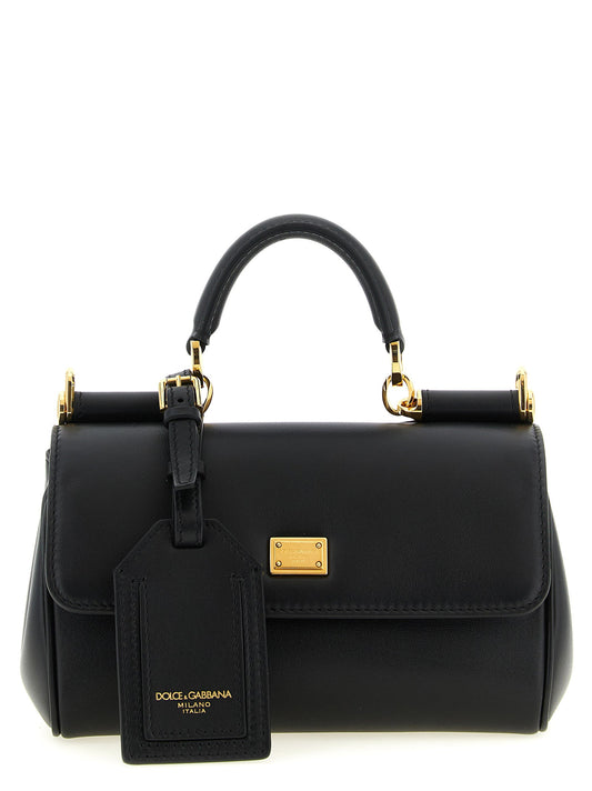 Dolce & Gabbana Black Calfskin Handbag Dolce & Gabbana Xosier