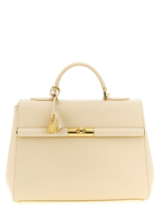 Dolce & Gabbana White Lamb Leather Handbag Dolce & Gabbana Xosier