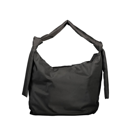 Calvin Klein Schwarze Polyester-Damen-Umhängetasche