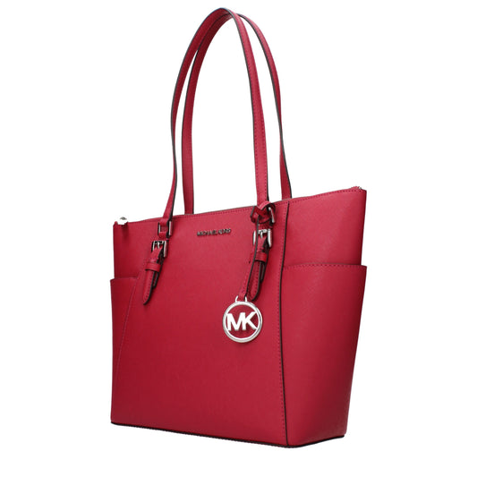 Michael Kors Schultertasche aus rotem Leder