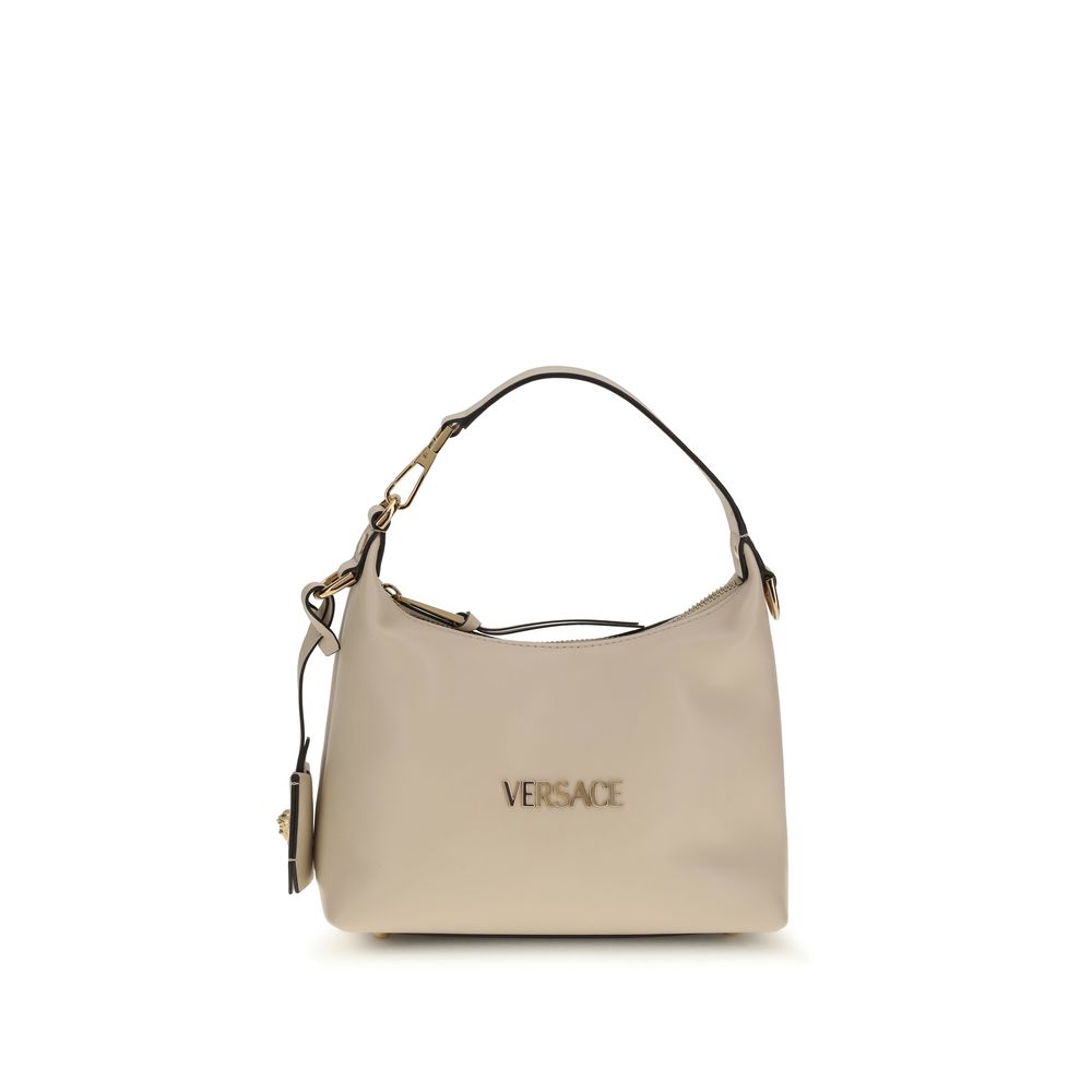Versace Beige Calf Leather Bos Taurus Handbag Versace Xosier