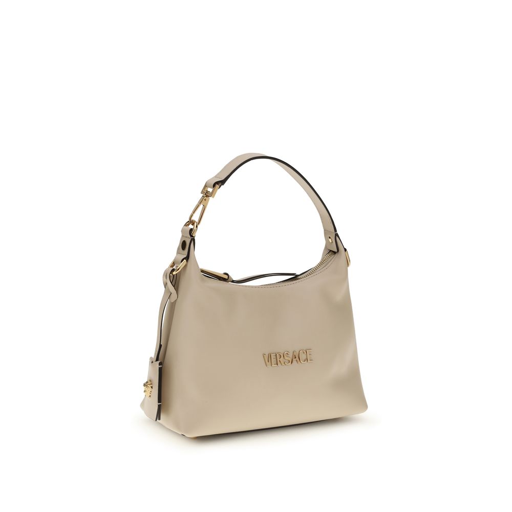 Versace Beige Calf Leather Bos Taurus Handbag Versace Xosier