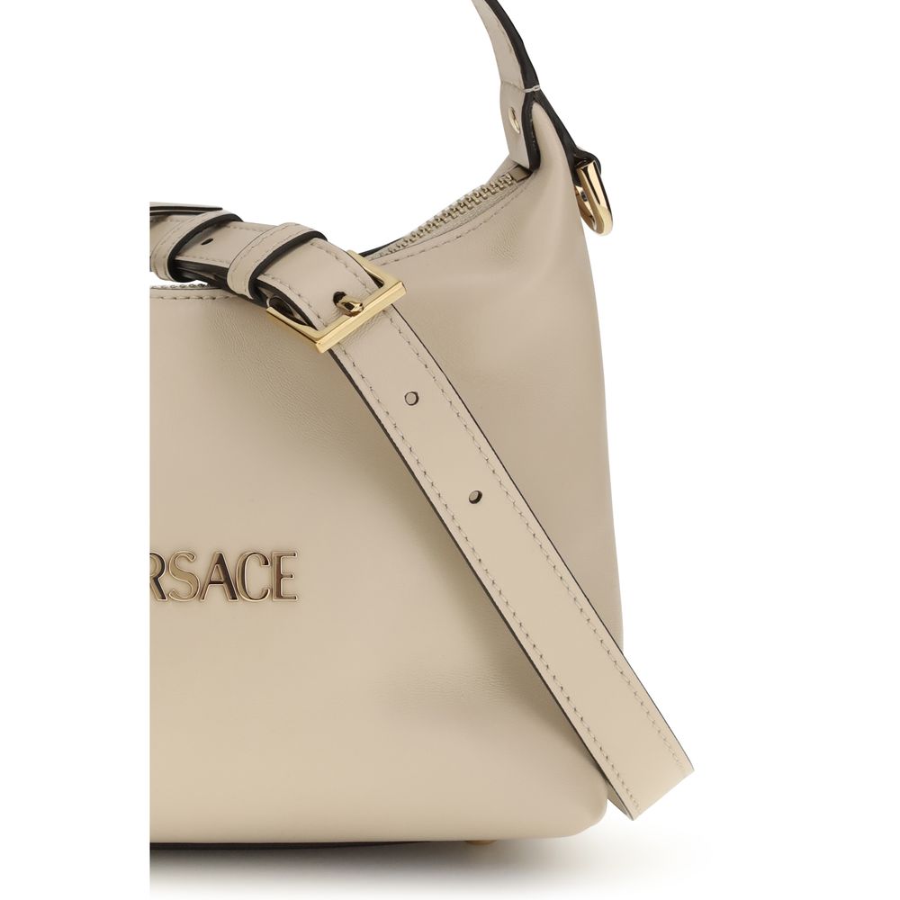 Versace Beige Calf Leather Bos Taurus Handbag Versace Xosier