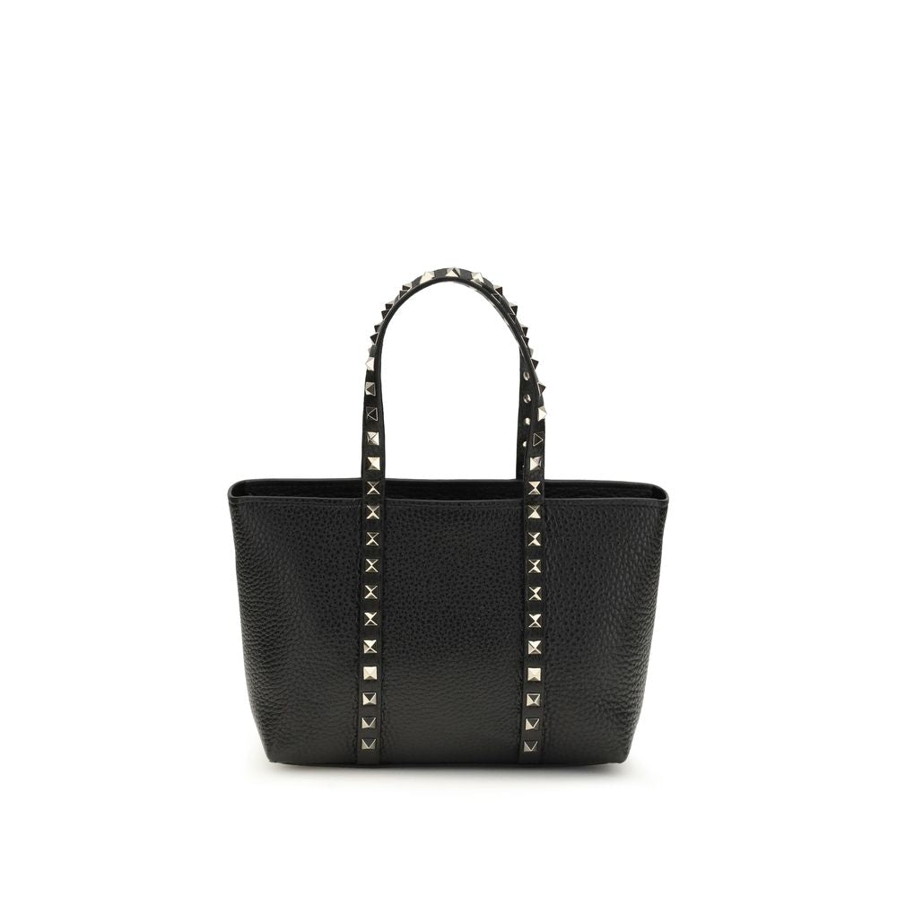 Valentino Garavani Black Calf Leather Bos Taurus Shoulder Bag Valentino Garavani Xosier