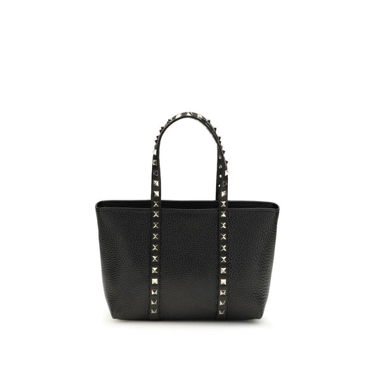 Valentino Garavani Black Calf Leather Bos Taurus Shoulder Bag Valentino Garavani Xosier