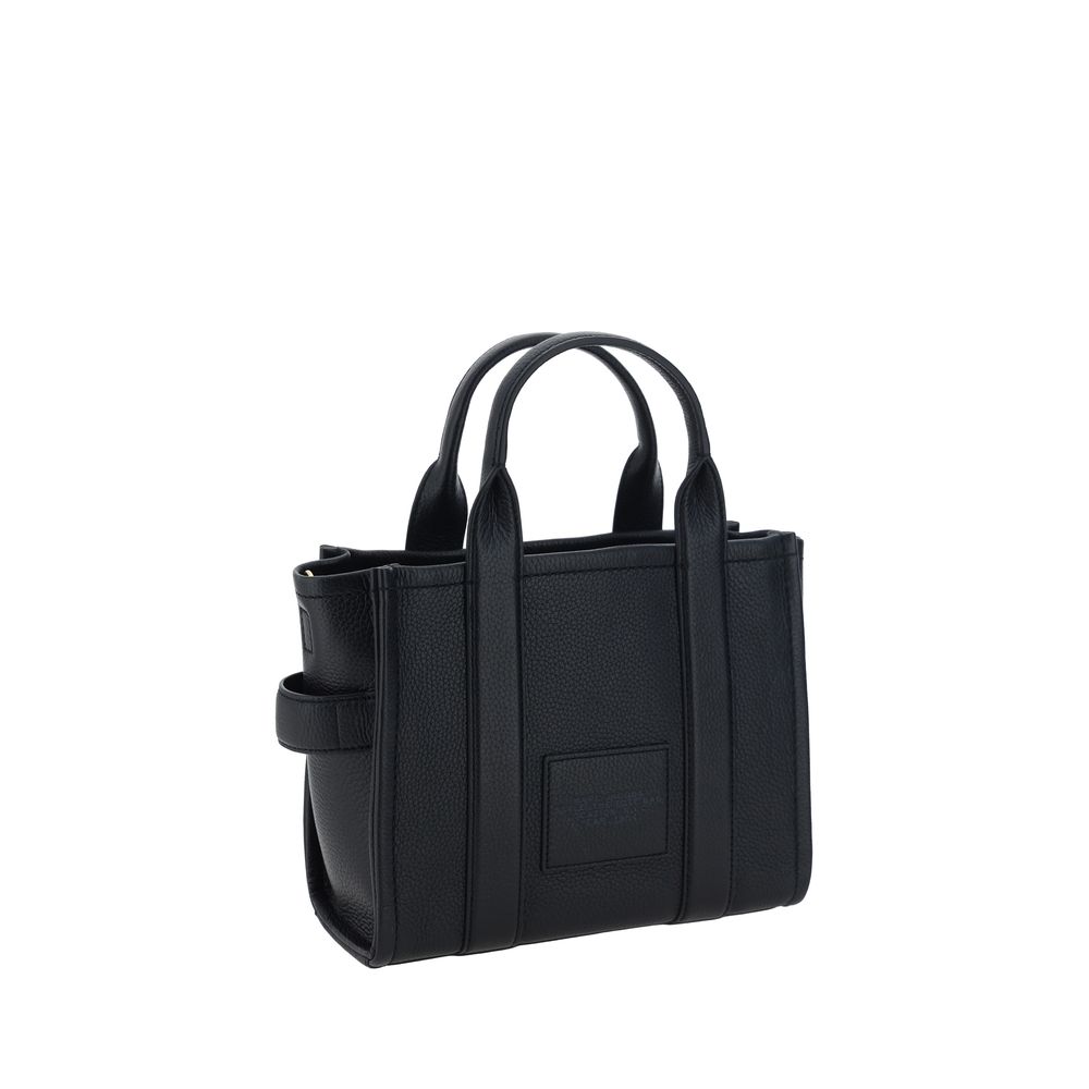 Marc Jacobs Handtasche aus schwarzem Kalbsleder Bos Taurus
