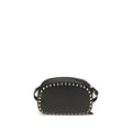 Valentino Garavani Black Calf Leather Bos Taurus Shoulder Bag Valentino Garavani Xosier