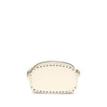 Valentino Garavani Beige Calf Leather Bos Taurus Shoulder Bag Valentino Garavani Xosier