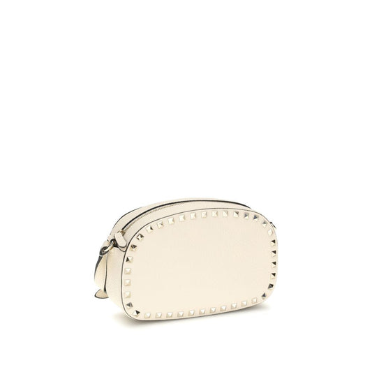 Valentino Garavani Beige Calf Leather Bos Taurus Shoulder Bag Valentino Garavani Xosier
