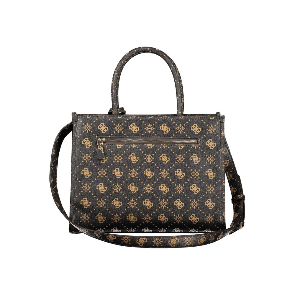 Marrone Poliuretano Woman Handbag