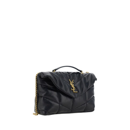 Saint Laurent Black Lamb Ovis Aries Aries Shoulder Bag Saint Laurent Xosier