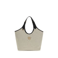 Versace Beige Cotton Shoulder Bag Versace Xosier
