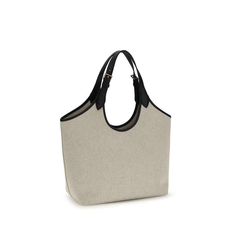 Versace Beige Cotton Shoulder Bag Versace Xosier