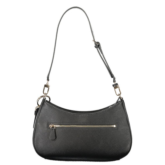 Guess Jeans Black Polyethylene Women Handbag Guess Jeans Xosier