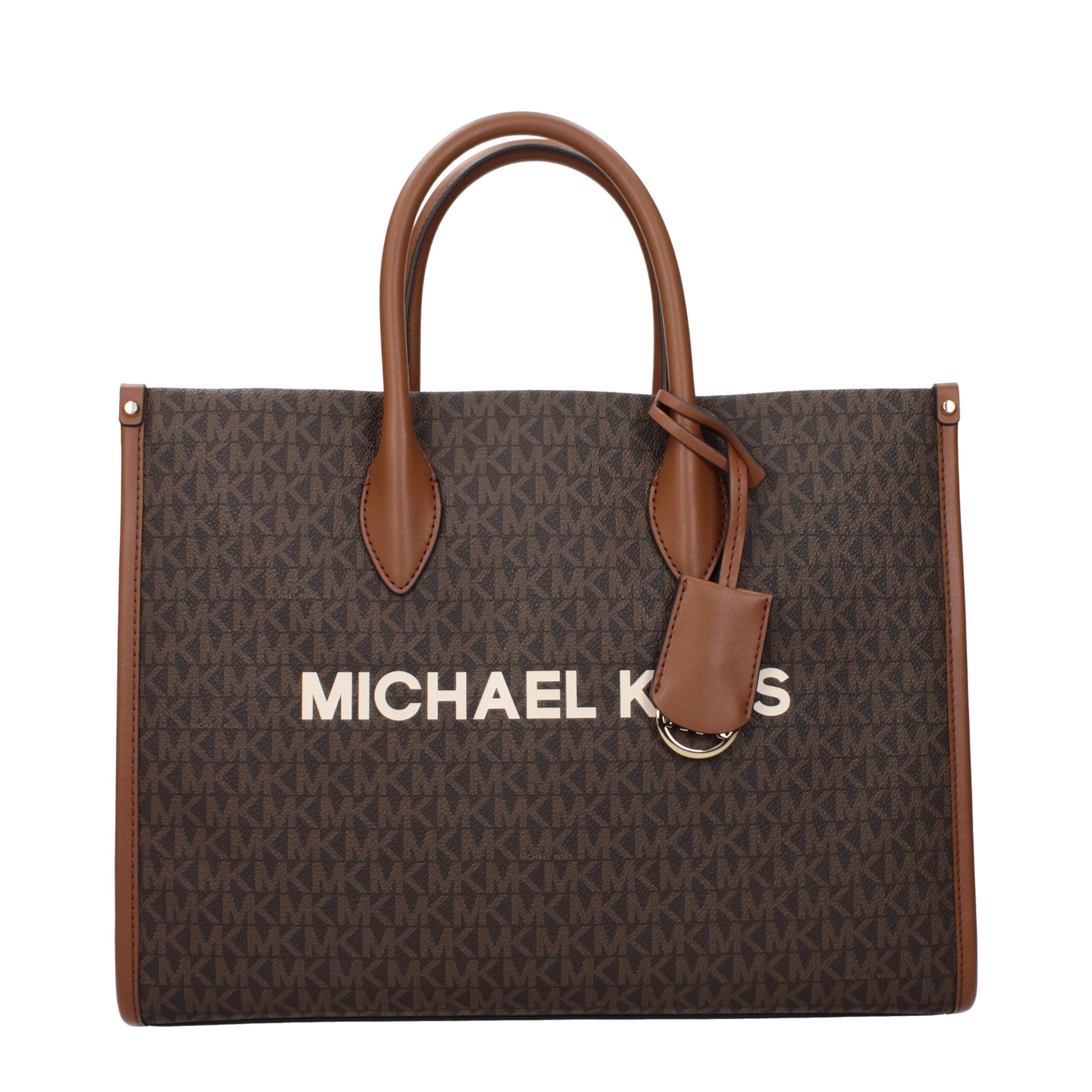 Michael Kors Handtasche aus braunem Stoff