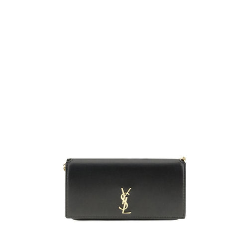 Saint Laurent Black Calf Leather Bos Taurus Shoulder Bag Saint Laurent Xosier
