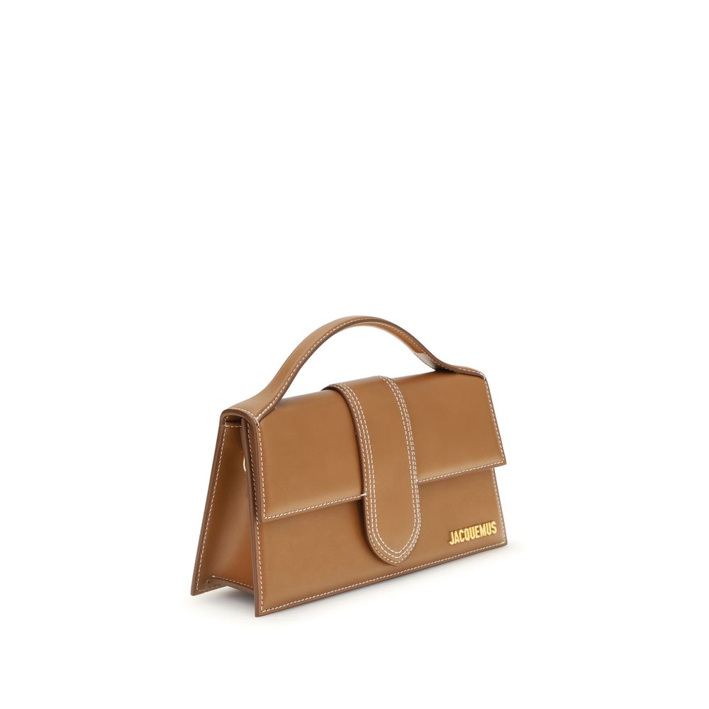 Jacquemus Brown Calf Leather Bos Taurus Handbag Jacquemus Xosier