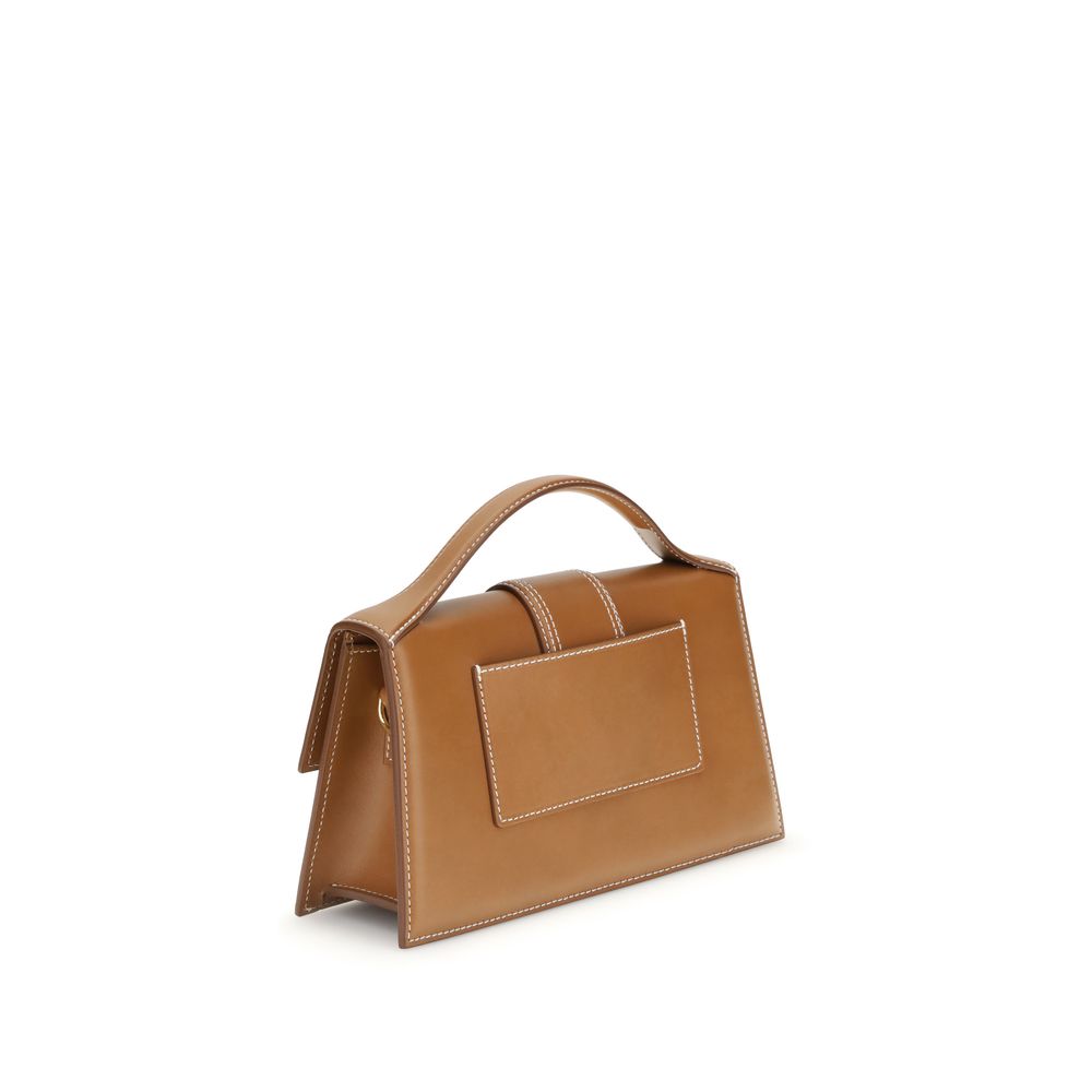 Jacquemus Brown Calf Leather Bos Taurus Handbag Jacquemus Xosier