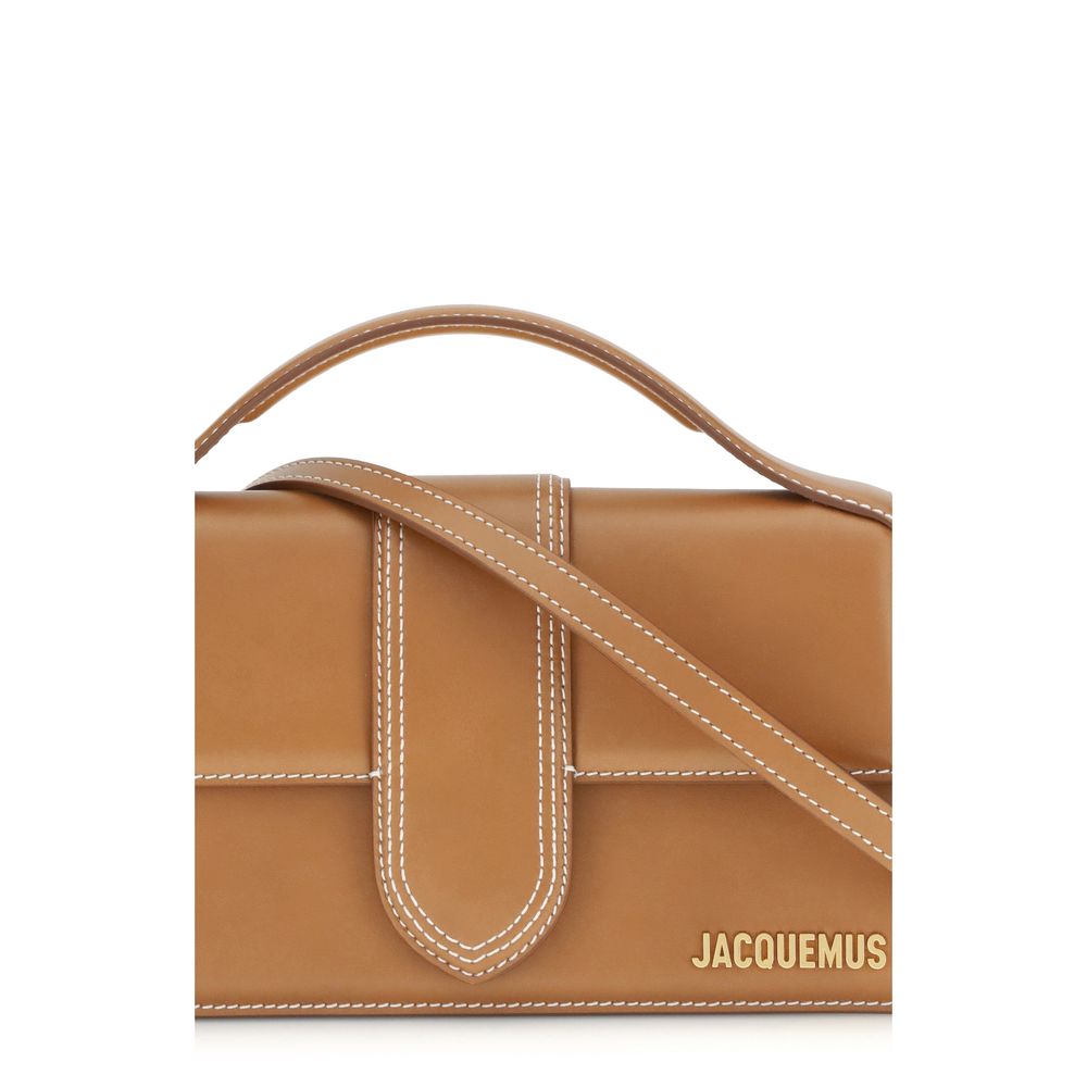 Jacquemus Brown Calf Leather Bos Taurus Handbag Jacquemus Xosier