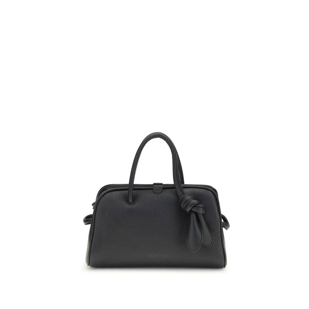 Jacquemus Black Calf Leather Bos Taurus Handbag Jacquemus Xosier