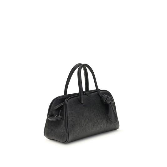 Jacquemus Black Calf Leather Bos Taurus Handbag Jacquemus Xosier