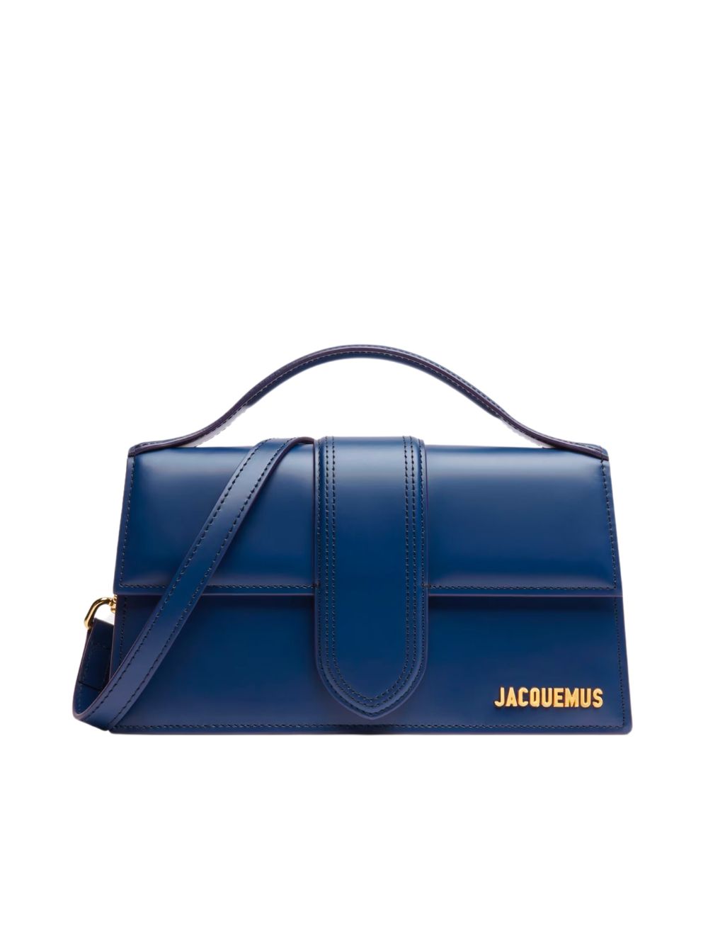 Jacquemus Dark NavyLeather Le Grand Bambino Handbag Jacquemus Xosier