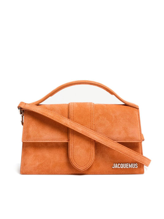 Jacquemus Terracotta Leather Le Grand Bambino Handbag Jacquemus Xosier