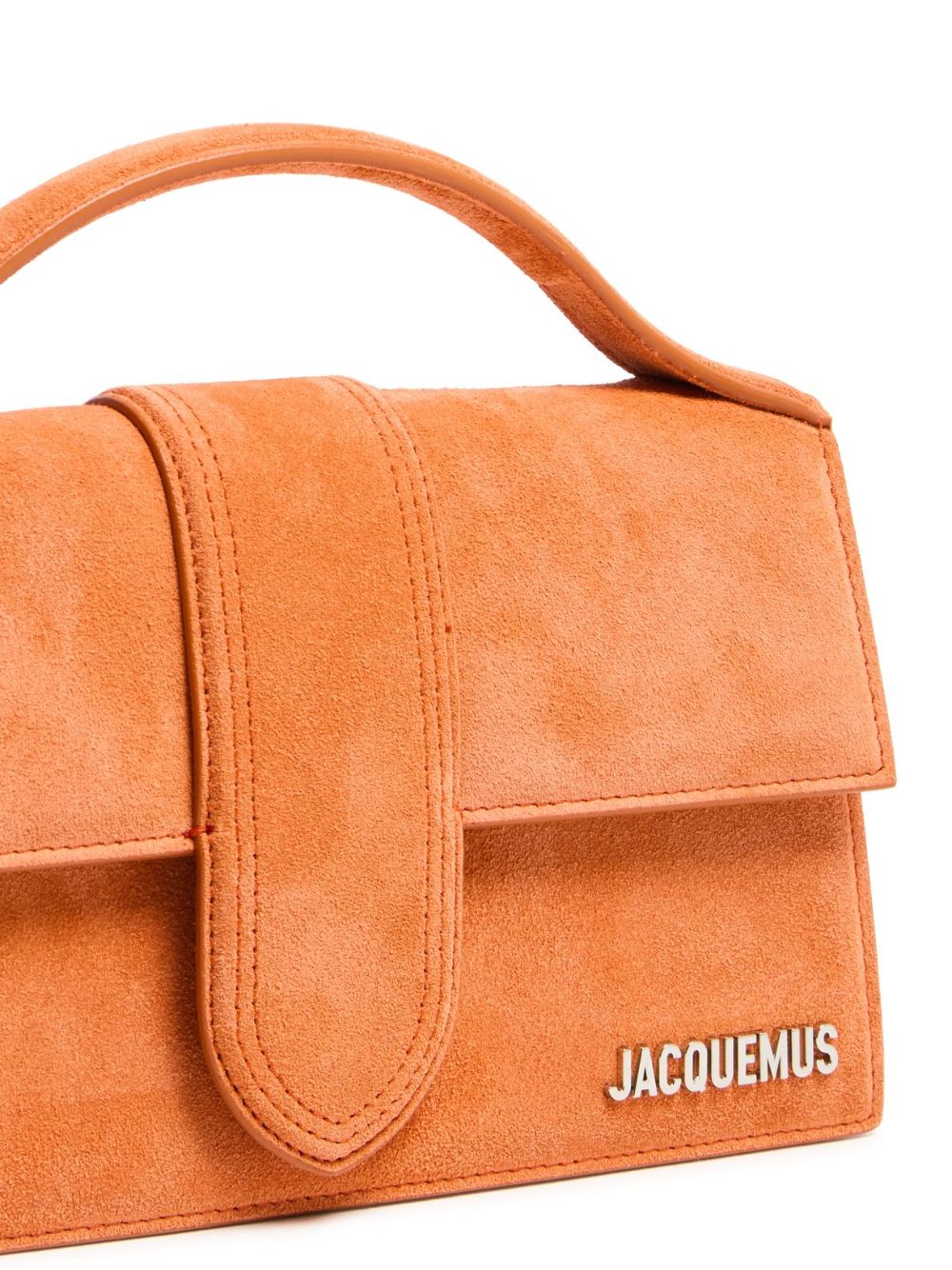 Jacquemus Terracotta Leather Le Grand Bambino Handbag Jacquemus Xosier