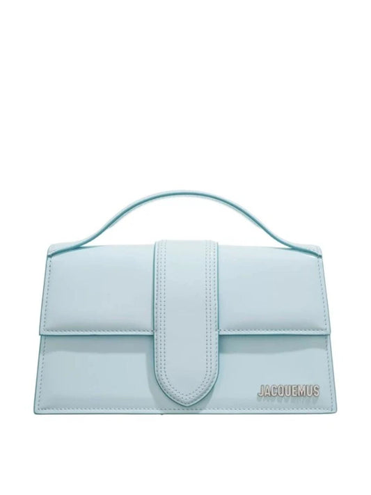 Jacquemus Pale blue Leather Le Grand Bambino Handbag Jacquemus Xosier