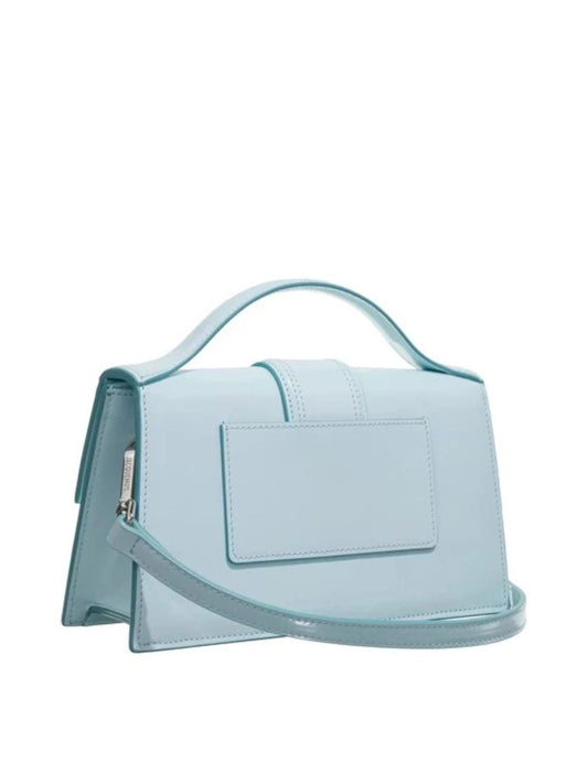 Jacquemus Pale blue Leather Le Grand Bambino Handbag Jacquemus Xosier