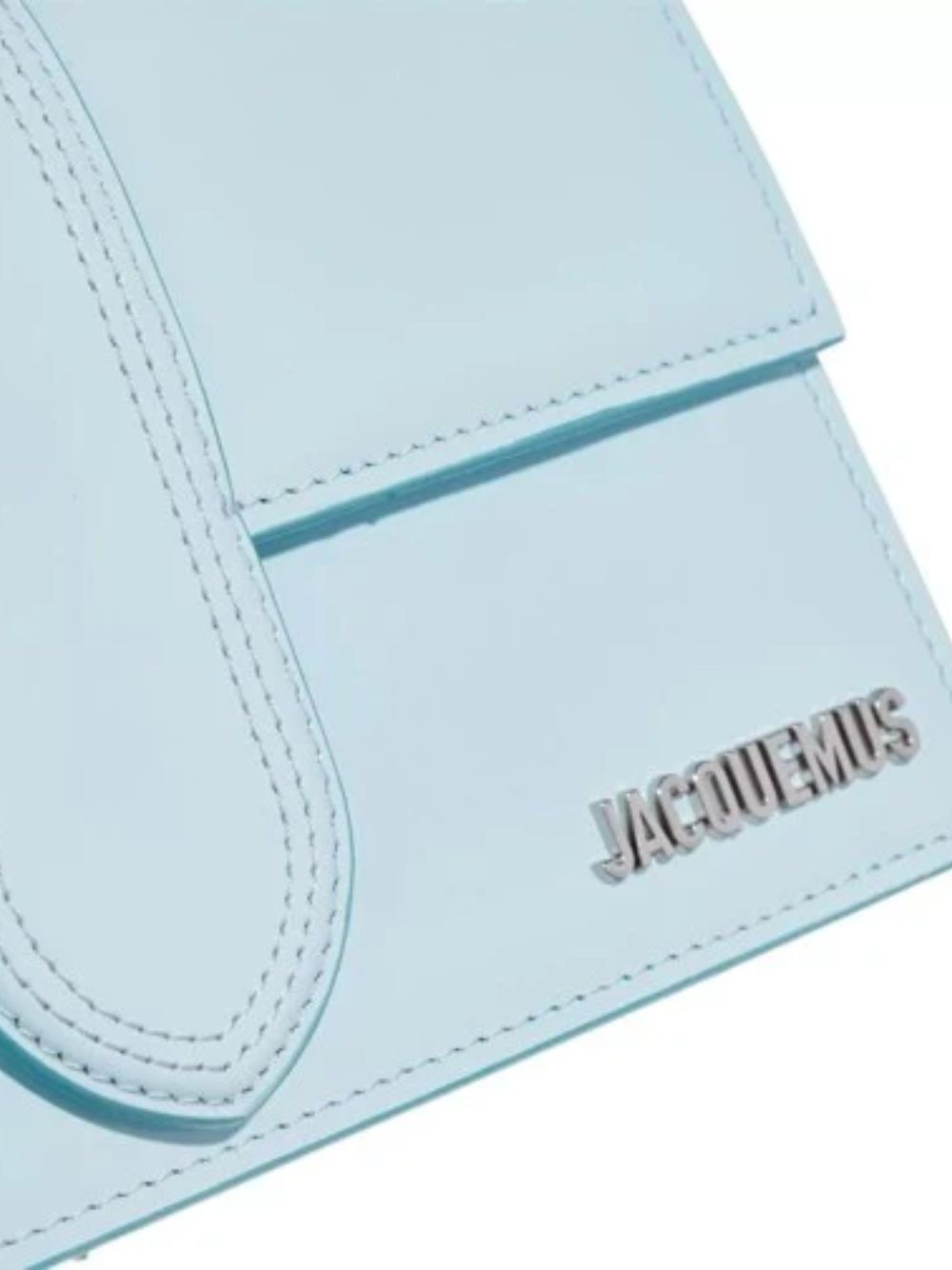 Jacquemus Pale blue Leather Le Grand Bambino Handbag Jacquemus Xosier