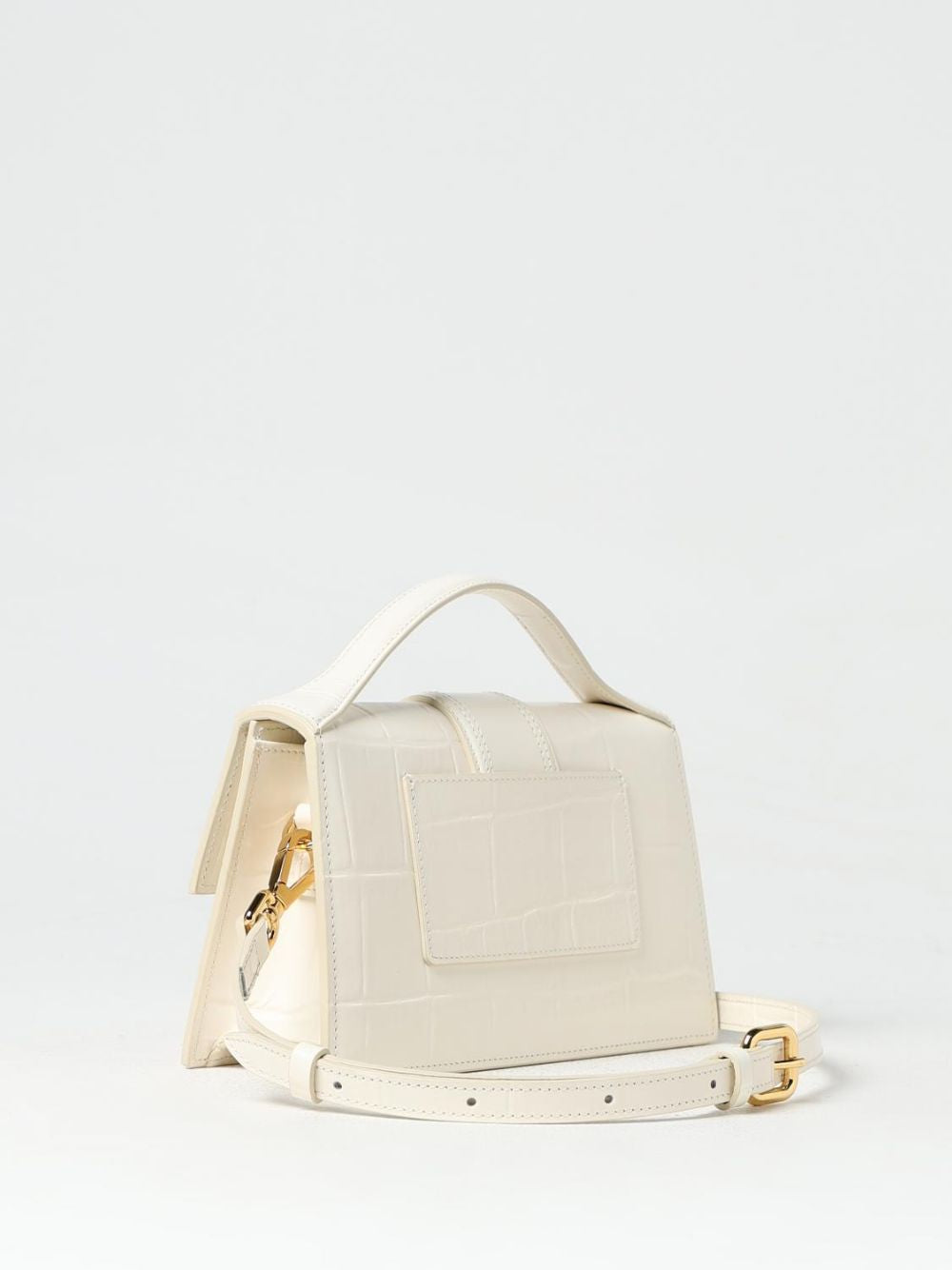 Jacquemus Ivory Cocco Le Grand Bambino Handbag Jacquemus Xosier