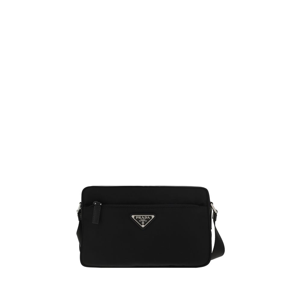 Prada Black Nylon Shoulder Bag Prada Xosier