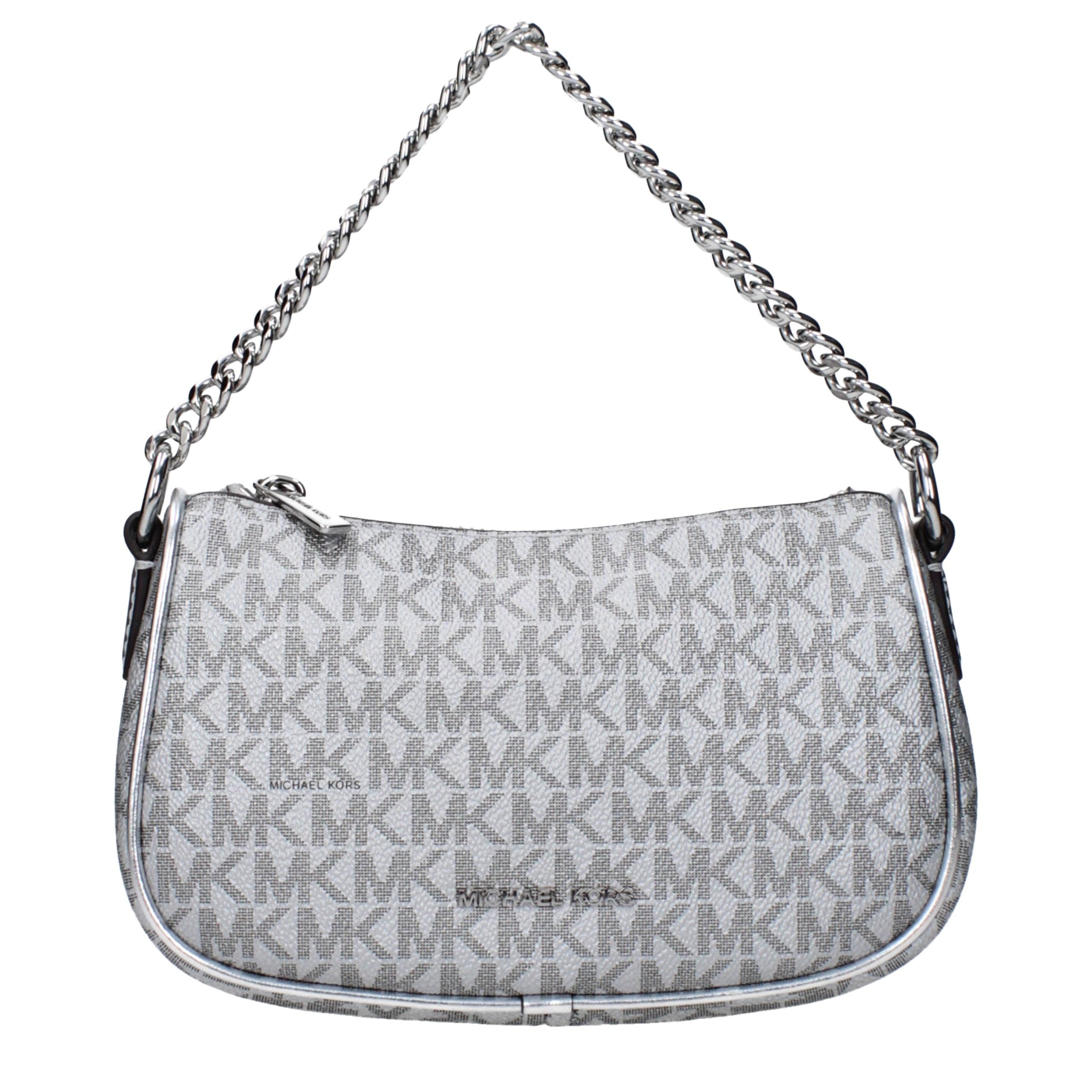 Michael Kors Handtasche aus grauem Stoff