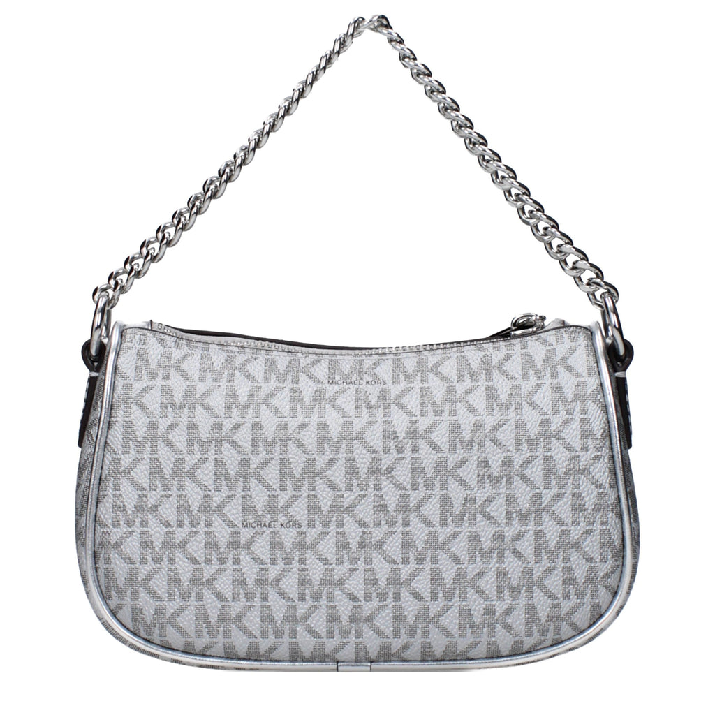 Michael Kors Handtasche aus grauem Stoff