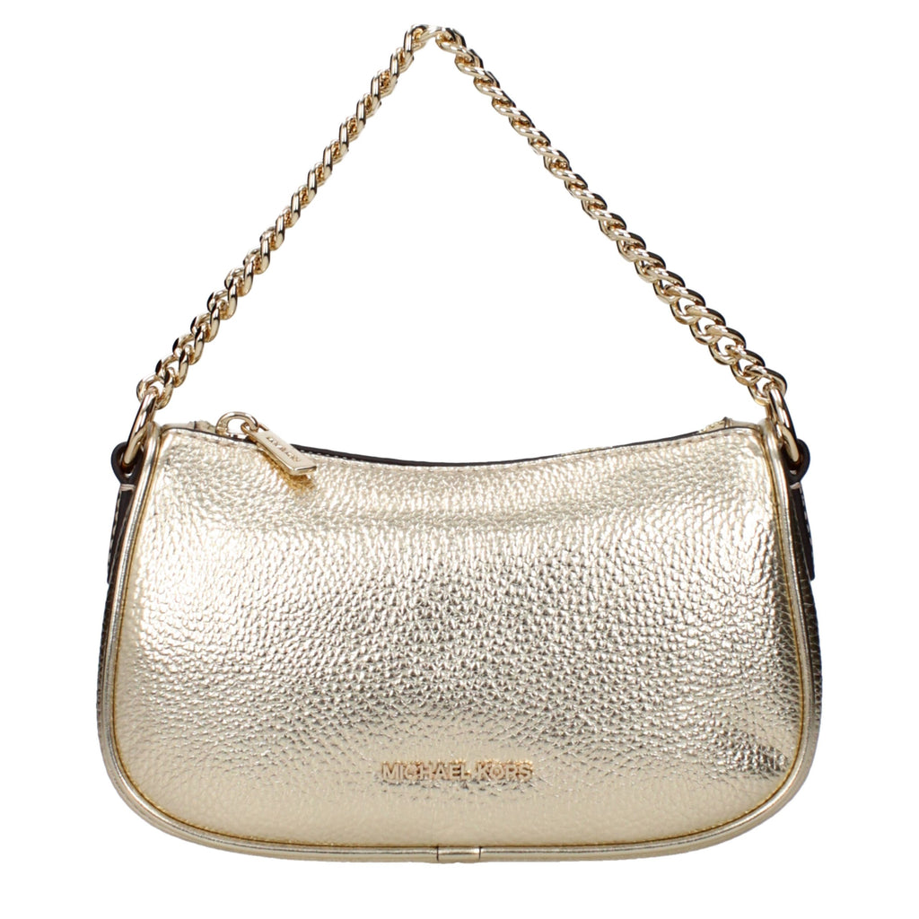 Michael Kors goldene Lederhandtasche